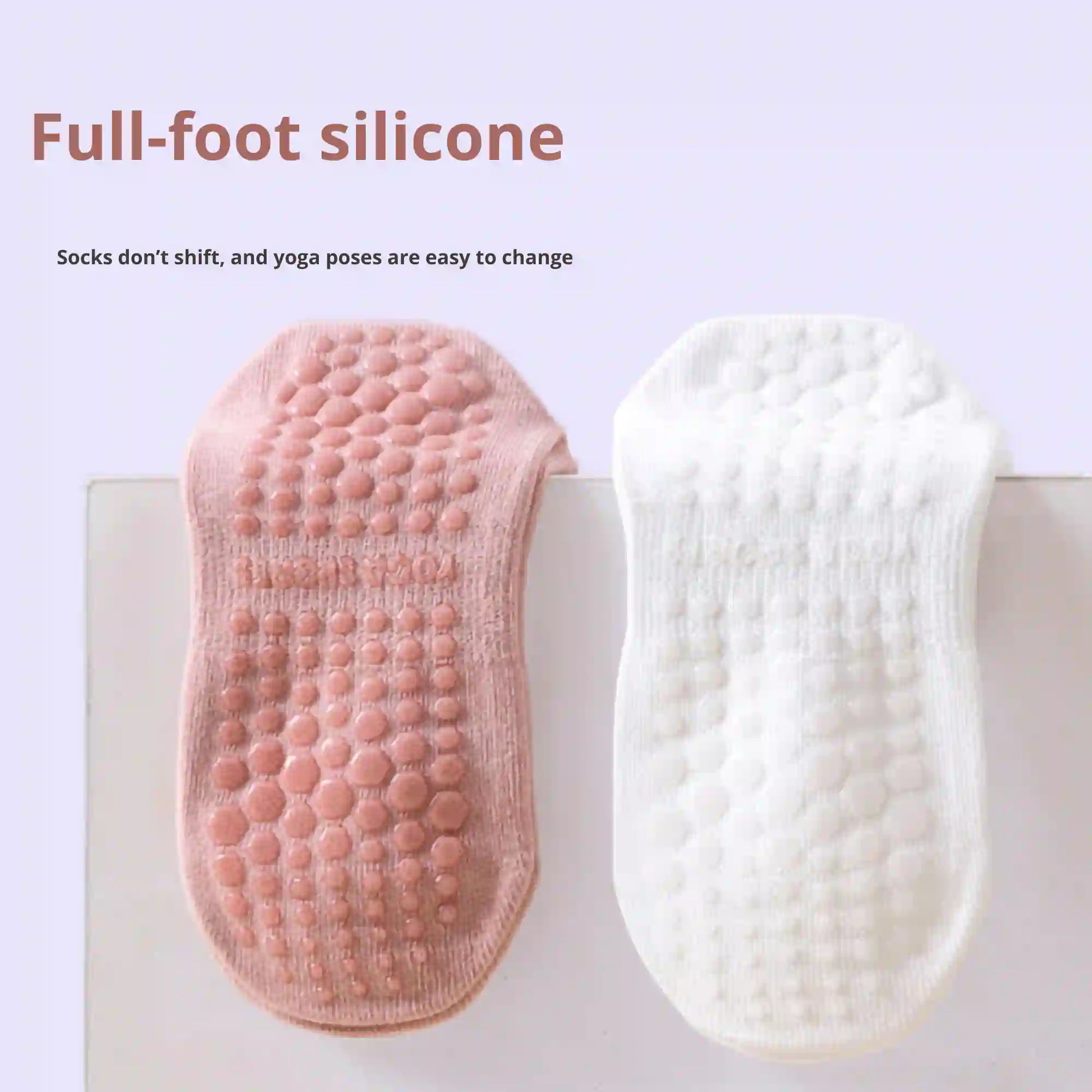 BeautiFit Pilates Grip Socks