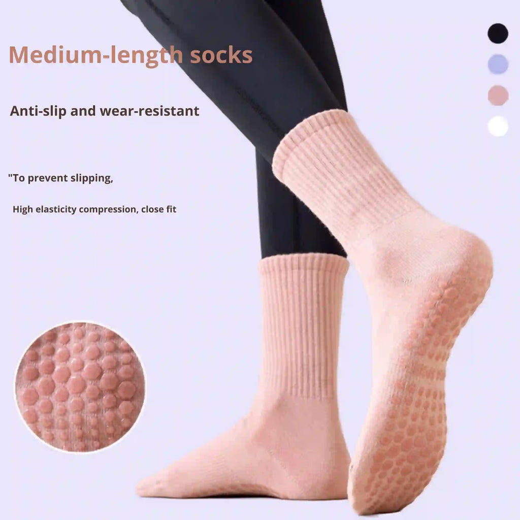 BeautiFit Pilates Grip Socks