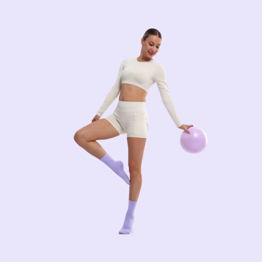 BeautiFit Pilates Grip Socks
