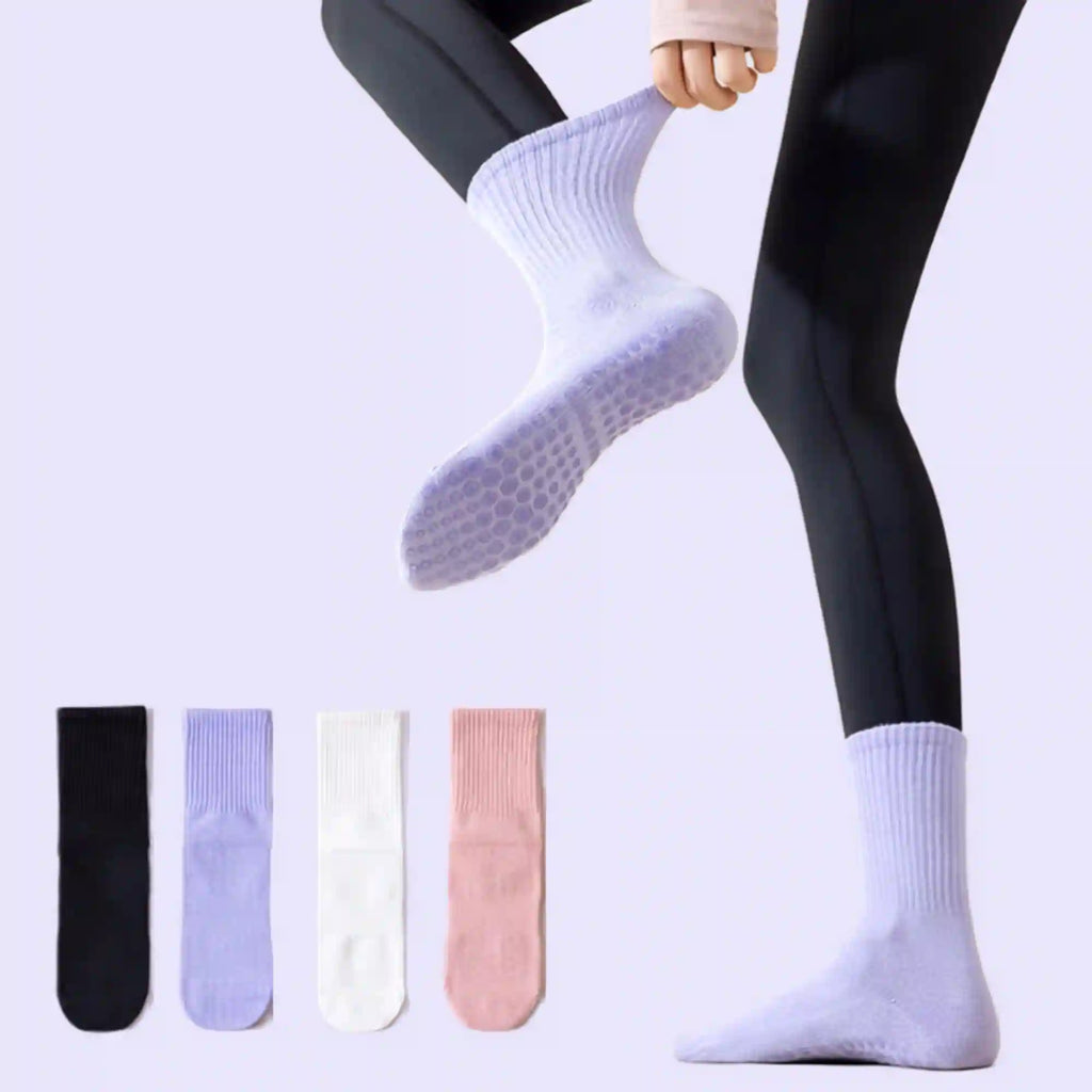 BeautiFit Pilates Grip Socks