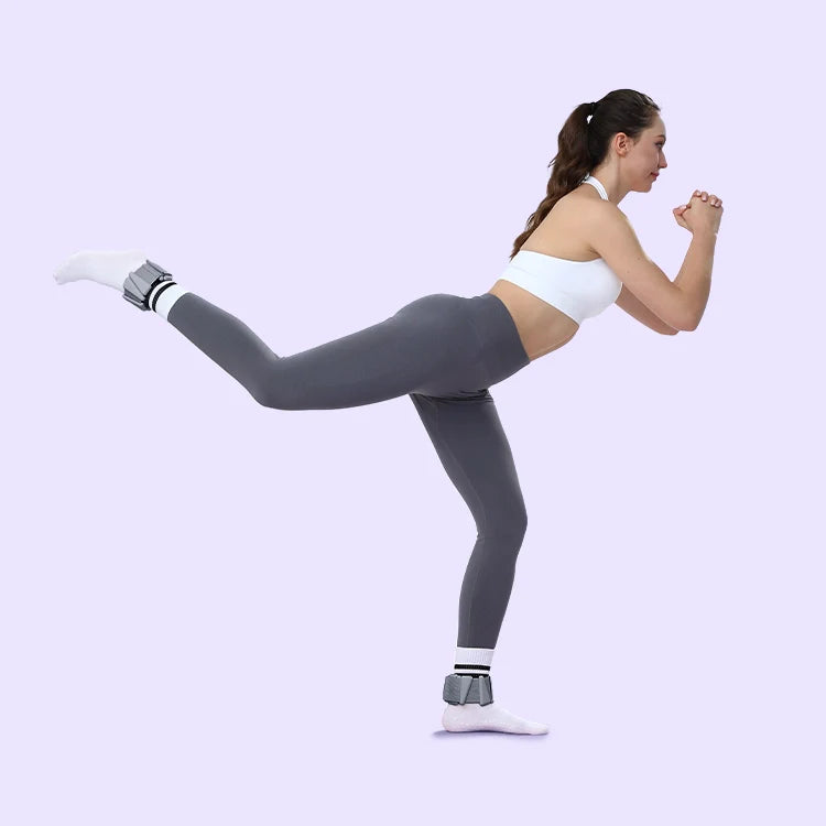 Dual Wrist & Ankle Weights Set 1 lb