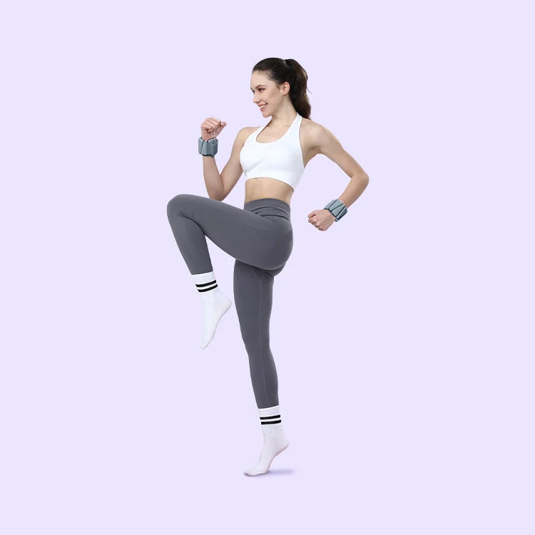 Dual Wrist & Ankle Weights Set 1 lb
